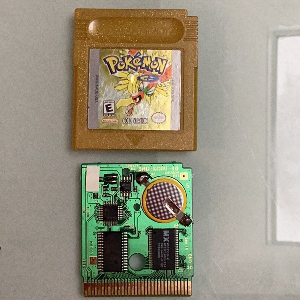 Pokemon Gold Version Nintendo Gameboy Color Game Boy Authentic 2000 Original - Picture 16 of 16